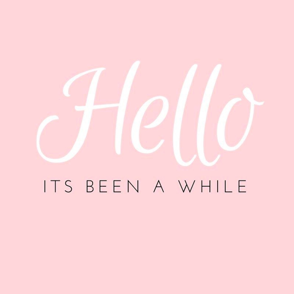 But we’re back!